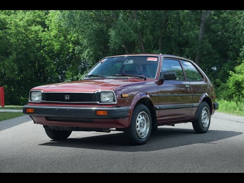 Thumbnail for 1983 Honda Civic 1500DX For Sale - Test Drive Video (80K Miles)