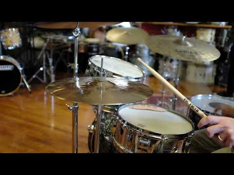 Used Sabian 15" HHX Brilliant Evolution Hi-Hat Cymbals 1035/1510g