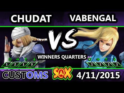 S@X Customs - MOR | Chudat (Sheik) Vs. SM VaBengal (ZSS) Winners Quarters - Smash Wii U - Smash 4