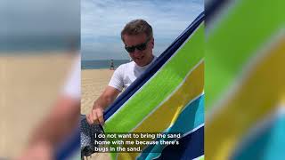 Sand Cloud Asked Robert About Our SandFree Towels (Shorter)