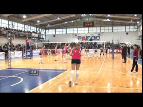 09.04.14 Odbojka, Crvena zvezda - Partizan Vizura 1-3