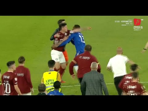 ⚽🟥NEBUNIE în Giuleşti. Rapid egalează în 90+2, dar pierde în 90+5. Săpunaru, eliminat