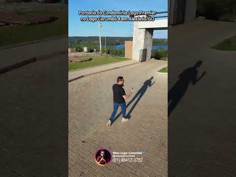 Portaria do Condomínio Lago Premier no Lago Corumbá 4 em Alexânia/GO