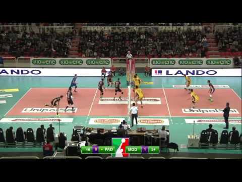 Volley: Padova-Modena, che difese!