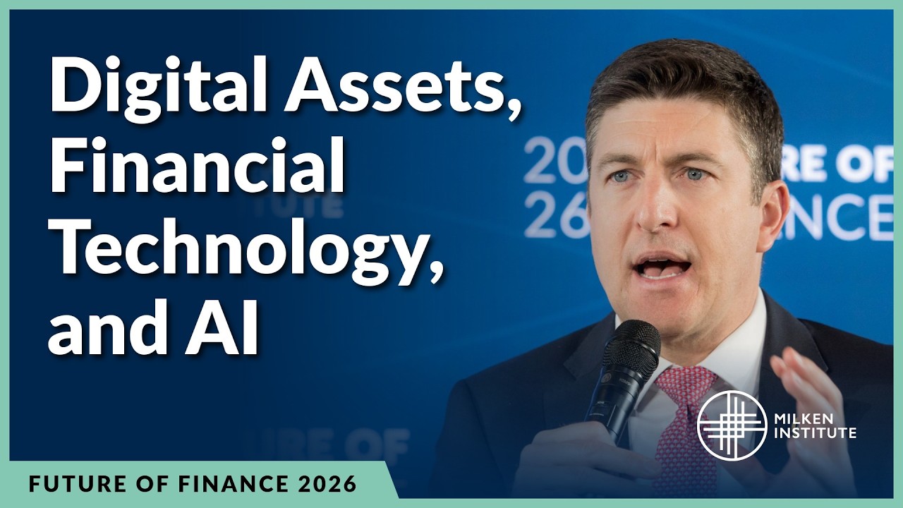 US House Financial Services Subcommittee on Digital Assets Chairman Bryan Steil | Future of Finance
