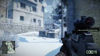preview picture of video 'Battlefield Bad Company 2 Gameplay on Asus G73JH'