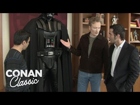 Conan & Jordan Visit Lucasfilm - "Late Night With Conan O'Brien"