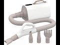 Pet hair force dryer