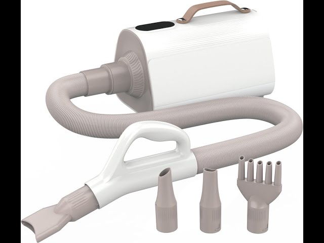 Pet hair force dryer