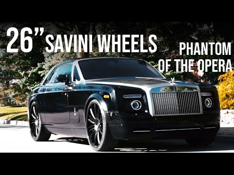 Phantom of The Opera on 26" Savini SV66 Concave done by Premiertire.ca - 905 856 7467