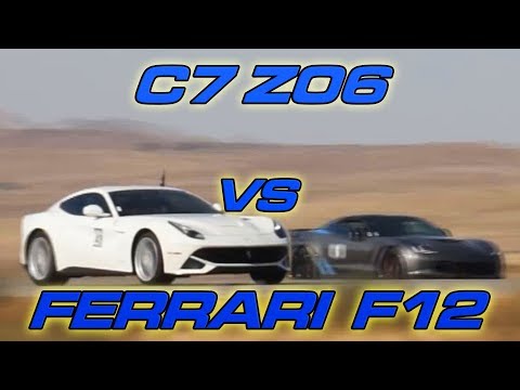 Corvette Z06 vs Ferrari F12berlinetta