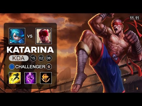 Lee Sin Top vs Gwen - EUW Challenger Patch 11.11