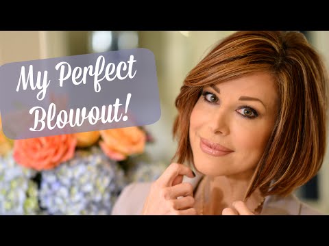 SALON BLOWOUT AT HOME! HOW TO BLOW DRY YOUR HAIR LIKE...