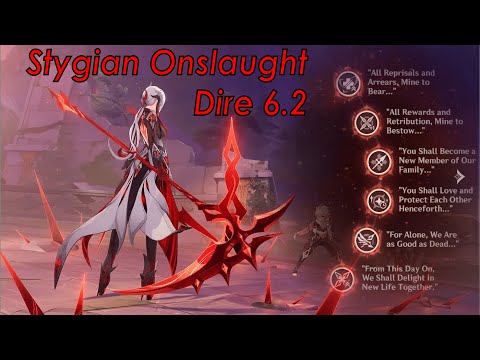 Arlecchino C6 Showcase | Stygian Onslaught Dire 81s | Genshin Impact 6.2