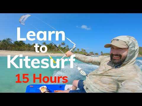 How you can learn to kitesurf in 15 hours: avoid my mistakes!!