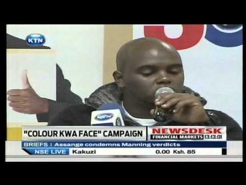"Colour Kwa Face" campaign