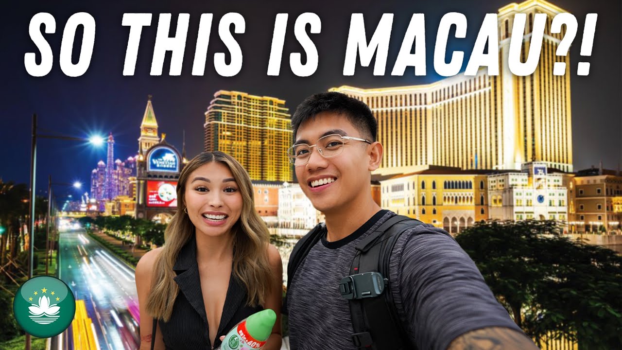 ENTERING MACAU, CHINA! 🇲🇴 The Las Vegas of Asia!