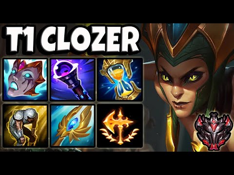 T1 Clozer CASSIOPEIA vs LUCIAN MID [ Pentakill ] Korea Grandmaster Patch 11.4 ✅