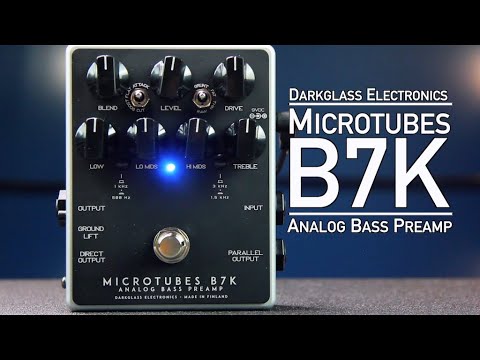 Darkglass Electronics Microtubes B7K Limited Analog Bass Preamp image 7