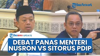 Debat Panas Menteri Nusron vs Deddy Sitorus PDIP soal Tanggung Jawab Negara dalam Konflik Lahan