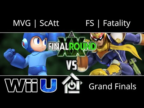 Final Round XX - MVG | ScAtt (Megaman) vs FS | Fatality (Captain Falcon) - Smash 4 Grand Finals