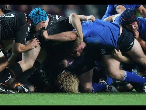 Ospreys Scrum is awarded Penalty Try  - Ospreys v Newport Gwent Dragons 25th Oct 2013
