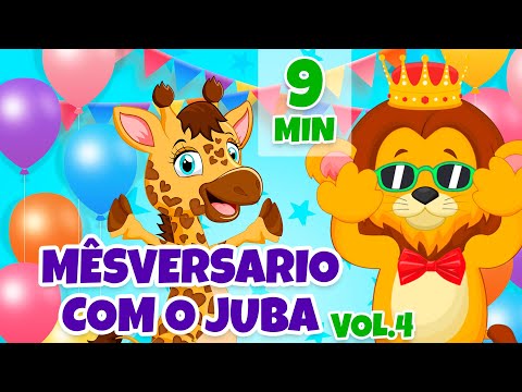 Mêsversario com o Juba Vol. 4 - Giramille 9 min | Desenho Animado Musical