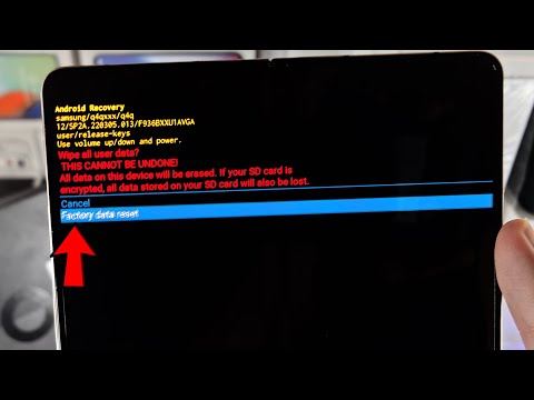 How To Hard Reset Samsung Galaxy Fold 4!