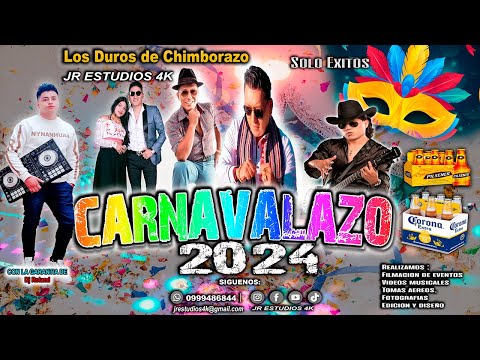 1️⃣🎭 MIX CARNAVAL ECUATORIANO 2024 🎶 Angel Guaraca , Edison Pingos, Maestro José Guacho, SOLO EXITOS