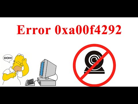 ⛔️ Ошибка 0xa00f4292 ✅ - Не работает вебкамера в Windows 10