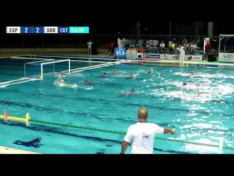 Spain vs Serbia - Women's Euro Junior Waterpolo Championship 2021 - Preliminary