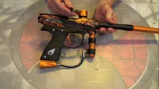2012 Proto Reflex Rail Tournament Paintball Gun Review, Gun pr0n, Shooting Demo & more