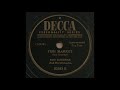 FISH MARKET / ROY ELDRIDGE And His Orchestra [DECCA 23383 B]