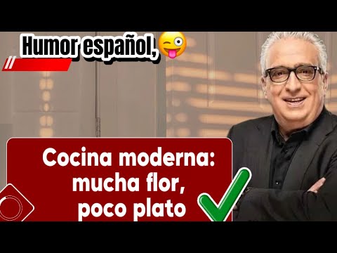 Cocina moderna:mucha flor,poco plato#leo harlem comedia#leo harlem humor#leo harlem#comedia española