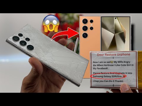 Restore Samsung Galaxy S22 Ultra Cracked || Sorry i Can't Upgrade it into Galaxy S24 Ultra !