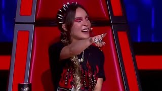 Belinda Canta &quot;Vivir&quot; en La Voz
