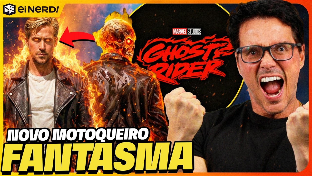 BOMBA! RYAN GOSLING É O MOTOQUEIRO FANTASMA DO MCU E VAI TER FILME!