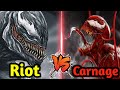 Carnage Vs Riot | Fight Comparison | In Hindi | Venom Let There Be Carnage || BNN Review