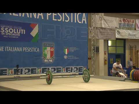 Finale Nazionale Campionato Italiano Assoluto di Specialità (Strappo e Slancio) Uomini 81Kg e 89Kg