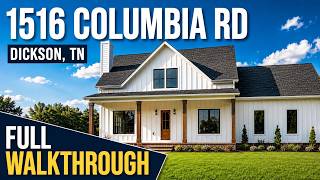 1516 Columbia Rd, Dickson TN Video Walkthrough.