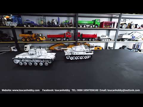 Henglong 1/16 German Panther RC TK7.0 BB infrared tank 3819 with smoke, Leopard2A6 and M1A2 sounds
