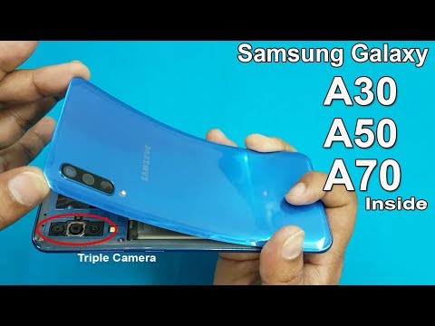 How to Open Samsung A50 / A70 Back Panel || Samsung A50 Disassembly || Samsung Galaxy A50 Teardown