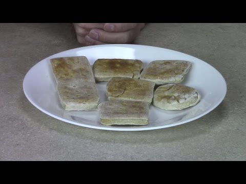 DIY bread that lasts over 50 years (Hardtack or pilot bread)