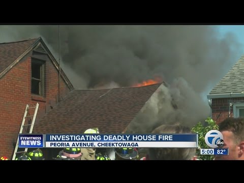 Fatal house fire in Cheektowaga, officials investigating cause