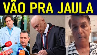 Alexandre calls on the Federal Police to arrest doctors for Bolsonaro's hospital scam!! The jig i...