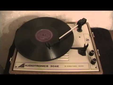 Juke Box Polka 78 RPM Record: Before And After A Cleaning And A Stylus/Needle Change