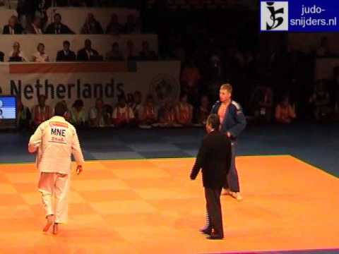 Judo 2009 Rotterdam: Clerget (FRA) - Mrvaljevic (MNE) [-81kg].
