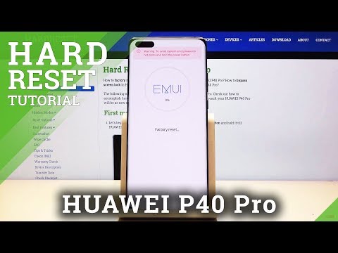 Hard Reset HUAWEI P40 Pro - Remove Password / Factory Reset