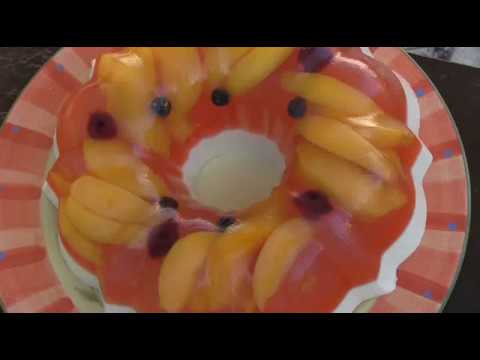 Peaches & Cream Jello