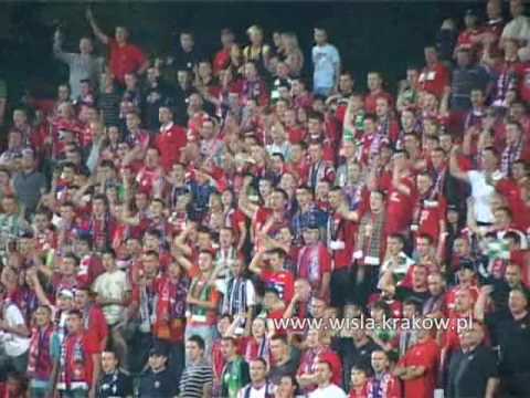 Kibice w czasie meczu Wisła Kraków - GKS Bełchatów 3:0